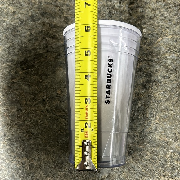 Starbucks 16 oz Cup with Chiseled Lid - Picture 6 of 7